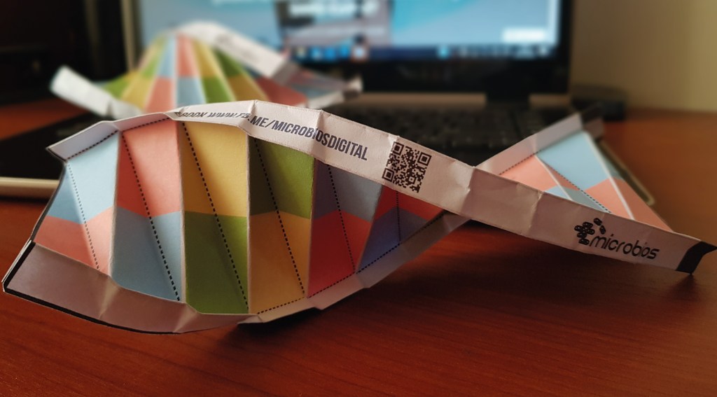 ¡Haz tu propia molécula de ADN en&nbsp;papel!